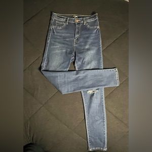 Skinny Ripped Knee Fashion Nova Jeans